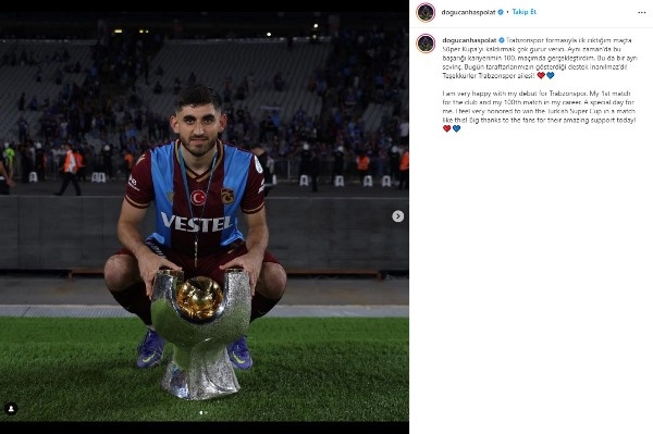 Trabzonspor ve futbolculardan Süper Kupa Paylaşımları. Foto Galeri 6