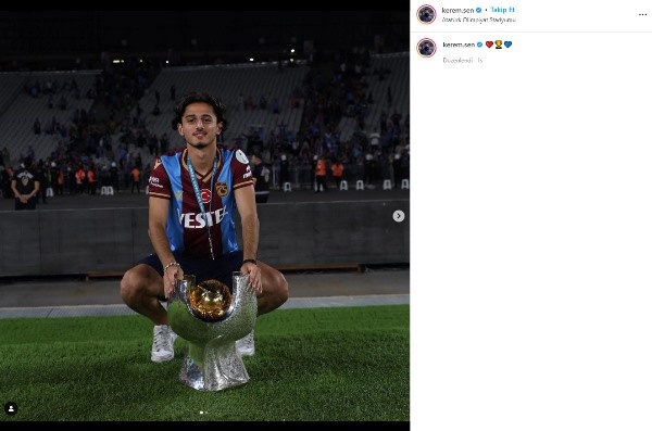 Trabzonspor ve futbolculardan Süper Kupa Paylaşımları. Foto Galeri 14