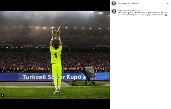 Trabzonspor ve futbolculardan Süper Kupa Paylaşımları. Foto Galeri 13