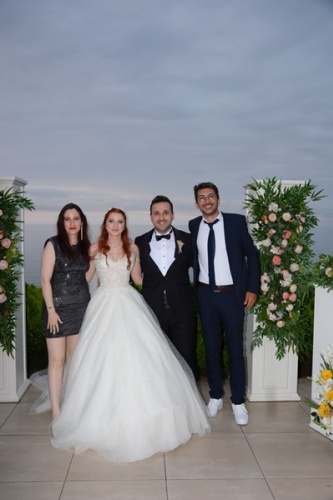 Mahmut Serkan Yazıcı ve Aysun Parlar dünya evine girdi. Foto Haber 7