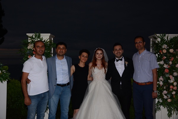 Mahmut Serkan Yazıcı ve Aysun Parlar dünya evine girdi. Foto Haber 9