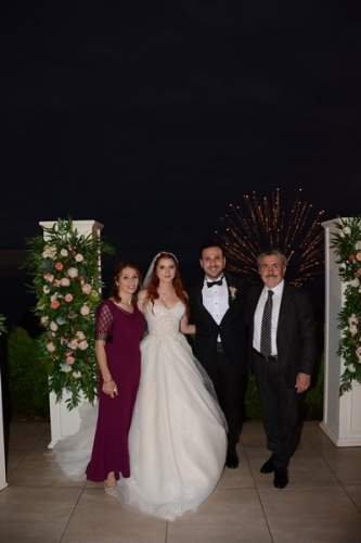 Mahmut Serkan Yazıcı ve Aysun Parlar dünya evine girdi. Foto Haber 14