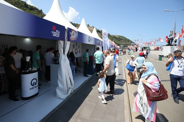 TEKNOFEST KARADENİZ Trabzon yarışmaları devam ediyor. Foto Haber 6