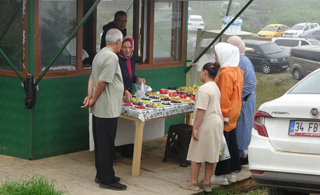 Arap turistler Trabzon'da en çok yaylaları tercih ediyor. Foto Haber 4