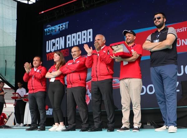 TEKNOFEST KARADENİZ Trabzon'da ödül töreni düzenlendi. Foto Haber 12