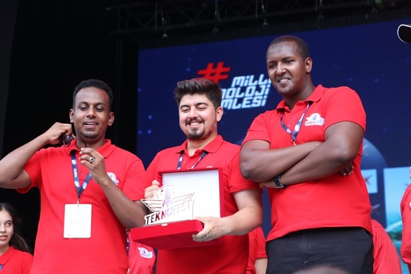 TEKNOFEST KARADENİZ Trabzon'da ödül töreni düzenlendi. Foto Haber 4