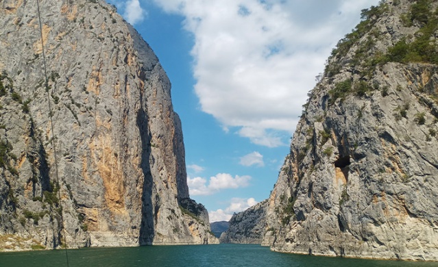 Şahinkaya Kanyonu'na ziyaretçi akını. Foto Haber 4
