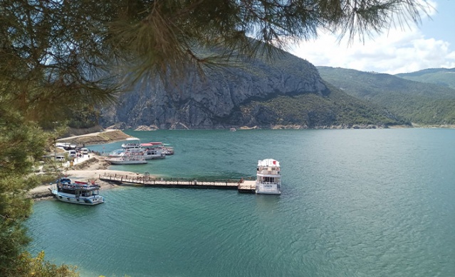 Şahinkaya Kanyonu'na ziyaretçi akını. Foto Haber 6