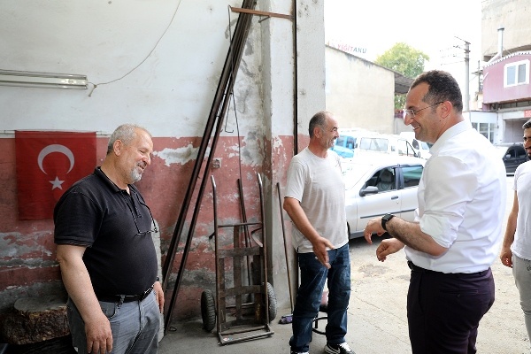 Günnar ve Ekim vatandaşlarla bir araya geldi. Foto Haber 2