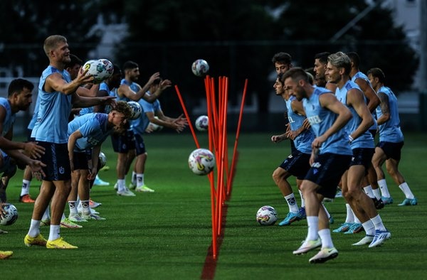 Trabzonspor Atakaş Hatayspor hazırlıklarını sürdürüyor. 10 Ağustos 2022 - Foto Haber 42