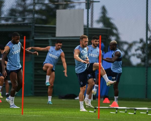 Trabzonspor Atakaş Hatayspor hazırlıklarını sürdürüyor. 10 Ağustos 2022 - Foto Haber 24