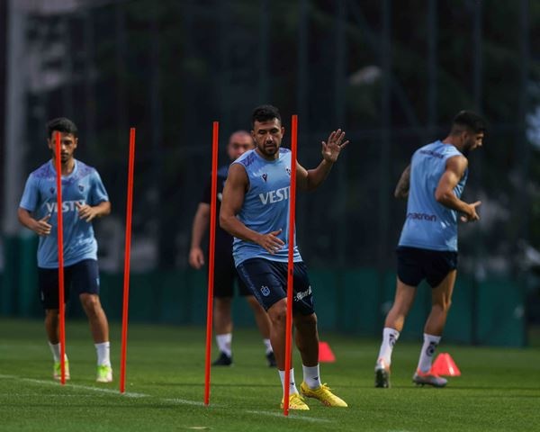 Trabzonspor Atakaş Hatayspor hazırlıklarını sürdürüyor. 10 Ağustos 2022 - Foto Haber 7