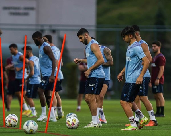Trabzonspor Atakaş Hatayspor hazırlıklarını sürdürüyor. 10 Ağustos 2022 - Foto Haber 31