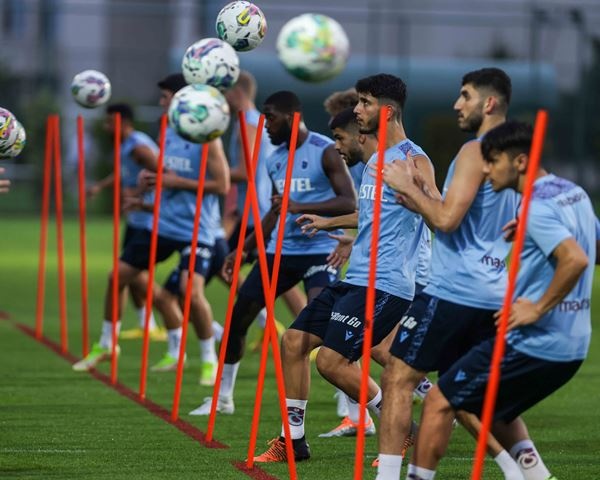 Trabzonspor Atakaş Hatayspor hazırlıklarını sürdürüyor. 10 Ağustos 2022 - Foto Haber 25
