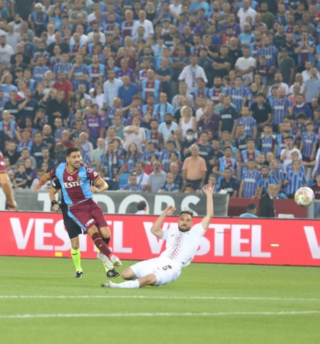 Trabzonspor-Hatayspor maçında neler oldu? Foto Haber 40