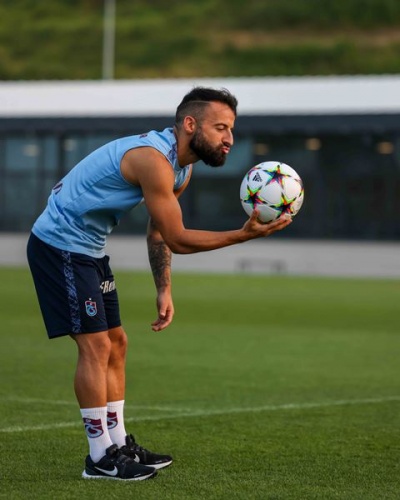 Trabzonspor Kopenhag maçı hazırlıklarına başladı! Bardhi ilk antrenmanında. Foto Galeri 11