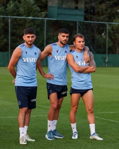 Trabzonspor Kopenhag maçı hazırlıklarına başladı! Bardhi ilk antrenmanında. Foto Galeri 31