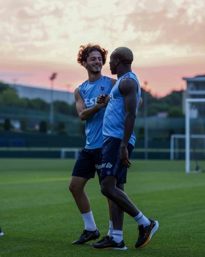 Trabzonspor Kopenhag maçı hazırlıklarına başladı! Bardhi ilk antrenmanında. Foto Galeri 10