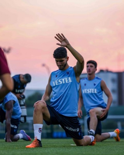 Trabzonspor Kopenhag maçı hazırlıklarına başladı! Bardhi ilk antrenmanında. Foto Galeri 12