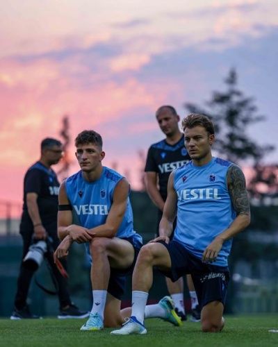 Trabzonspor Kopenhag maçı hazırlıklarına başladı! Bardhi ilk antrenmanında. Foto Galeri 40