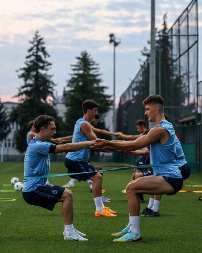 Trabzonspor Kopenhag maçı hazırlıklarına başladı! Bardhi ilk antrenmanında. Foto Galeri 42