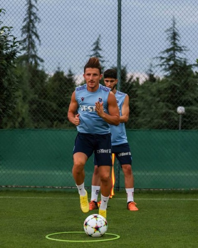 Trabzonspor Kopenhag maçı hazırlıklarına başladı! Bardhi ilk antrenmanında. Foto Galeri 44