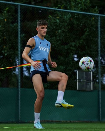 Trabzonspor Kopenhag maçı hazırlıklarına başladı! Bardhi ilk antrenmanında. Foto Galeri 51