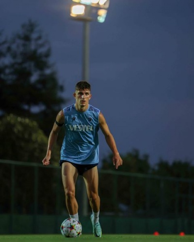 Trabzonspor Kopenhag maçı hazırlıklarına başladı! Bardhi ilk antrenmanında. Foto Galeri 16