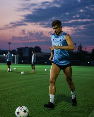 Trabzonspor Kopenhag maçı hazırlıklarına başladı! Bardhi ilk antrenmanında. Foto Galeri 37