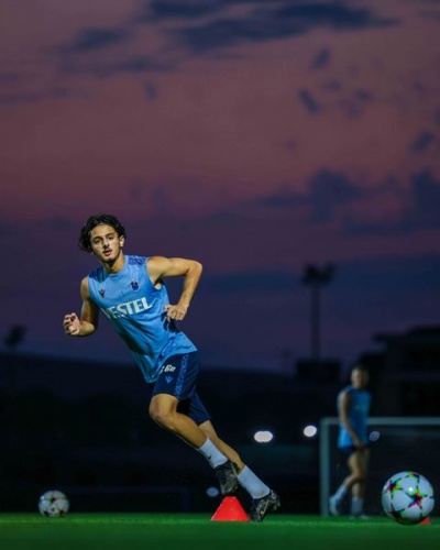 Trabzonspor Kopenhag maçı hazırlıklarına başladı! Bardhi ilk antrenmanında. Foto Galeri 19