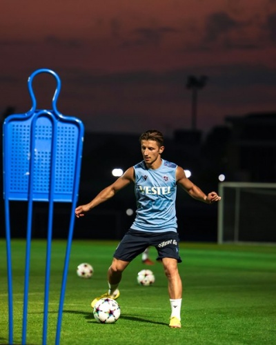 Trabzonspor Kopenhag maçı hazırlıklarına başladı! Bardhi ilk antrenmanında. Foto Galeri 47