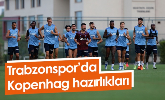 Trabzonspor’da Kopenhag hazırlıkları. Foto Galeri 1