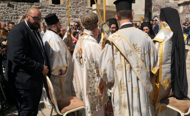 Bartholomeos Sümela Manastırı'nda düzenlenecek ayin için Trabzon'a geldi. Foto Haber 10