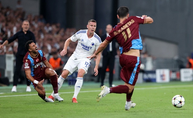 Kopenhag - Trabzonspor maçından kareler. Foto Galeri 3