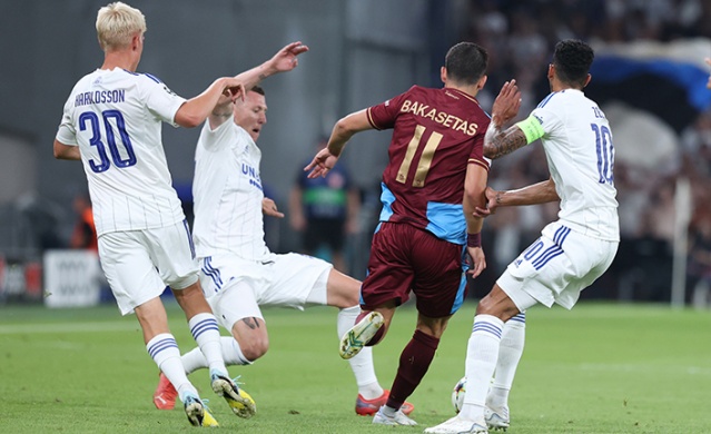 Kopenhag - Trabzonspor maçından kareler. Foto Galeri 6