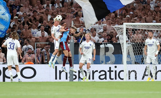 Kopenhag - Trabzonspor maçından kareler. Foto Galeri 7