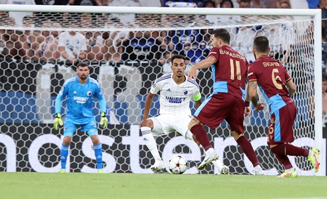 Kopenhag - Trabzonspor maçından kareler. Foto Galeri 5