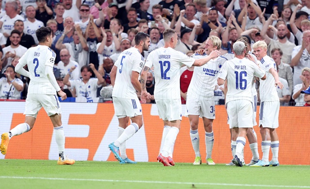 Kopenhag - Trabzonspor maçından kareler. Foto Galeri 9