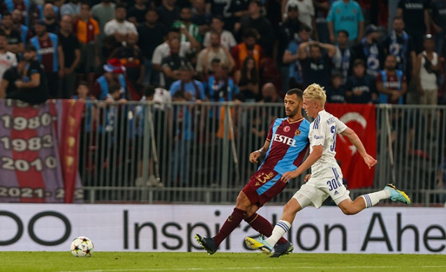 Kopenhag - Trabzonspor maçından kareler. Foto Galeri 48