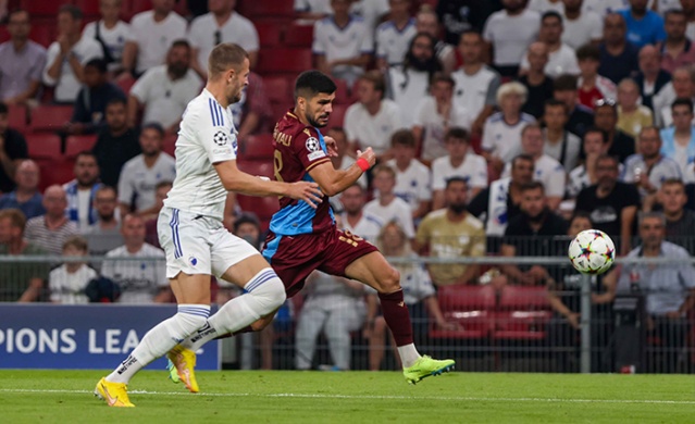 Kopenhag - Trabzonspor maçından kareler. Foto Galeri 44