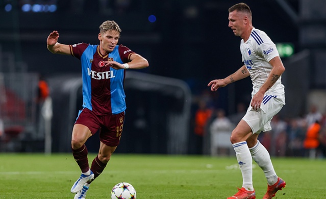 Kopenhag - Trabzonspor maçından kareler. Foto Galeri 13