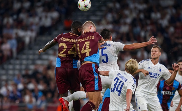 Kopenhag - Trabzonspor maçından kareler. Foto Galeri 25
