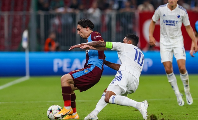 Kopenhag - Trabzonspor maçından kareler. Foto Galeri 32