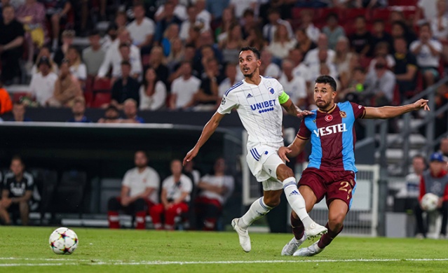 Kopenhag - Trabzonspor maçından kareler. Foto Galeri 41