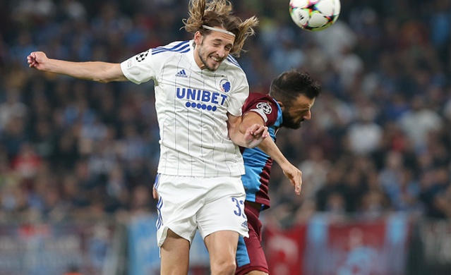 Kopenhag - Trabzonspor maçından kareler. Foto Galeri 12