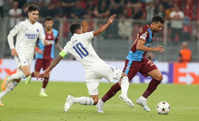 Kopenhag - Trabzonspor maçından kareler. Foto Galeri 22