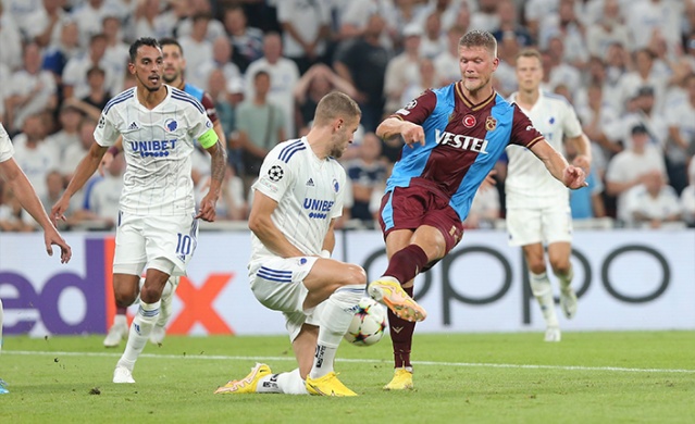 Kopenhag - Trabzonspor maçından kareler. Foto Galeri 39