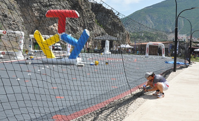 Türkiye Drone Şampiyonası üçüncü etabı Artvin'de başladı 16