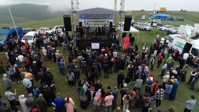 Trabzon Sultan Murat Yaylası'nda buluştu. 15 Eylül 2022- Foto Haber 12