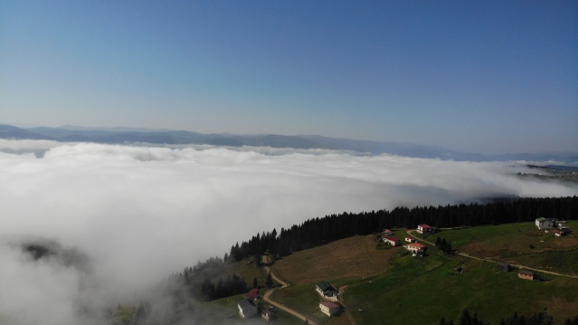 Trabzon'dan muhteşem görüntüler! Bulutların üzerinde...Foto Haber 3